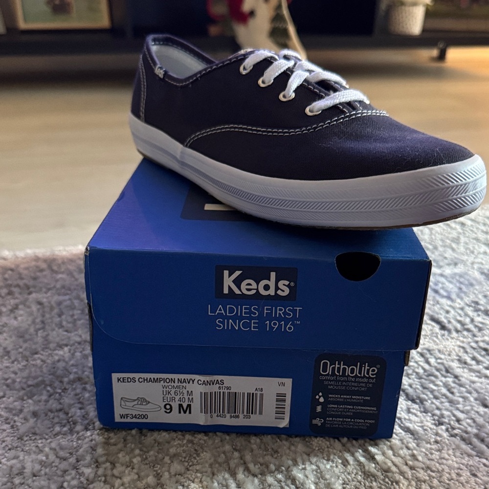 Keds Champion Canvas Flats Sz.9
